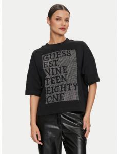 მაისურები GUESS - SS CN SHINY BOX TEE