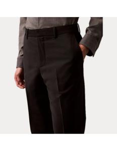 შარვალი CALVIN KLEIN - REFINED WOOL BLEND SLIM TROUSER