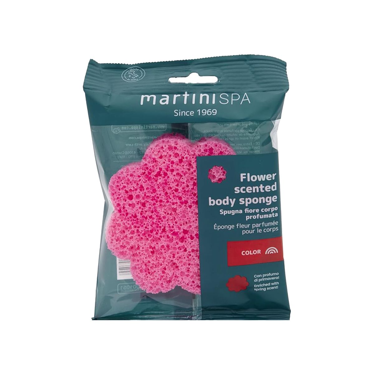 აბაზანის ღრუბელი FLOWER 3509 მარტინი სპა - Martini Spa