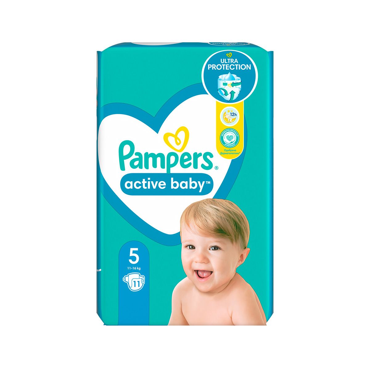 Pampers - პამპერსი ბავშვის საფენი 11-16 კგ 11 ცალი 7577/4360