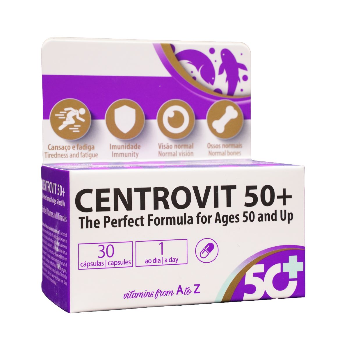 ცენტროვიტი - Centrovit 50+ 30 კაფსულა