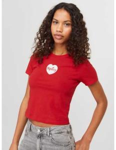 მაისურები JJXX - JXGIGI STR SS BABY VALENTINE TEE JRS