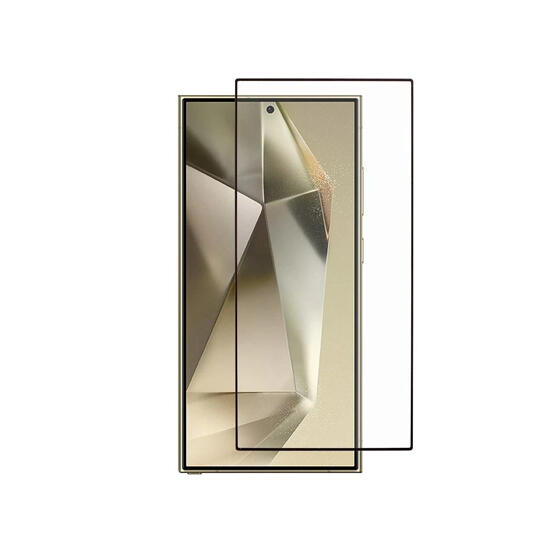 Glass Pro Full Screen Tempered Glass 111D Samsung Galaxy S25 Ultra Black