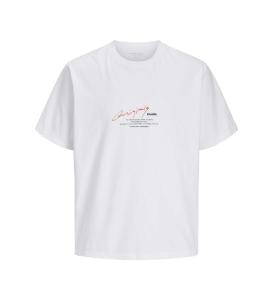 მაისური Jack&Jones - JORMANCHESTER SCRIPT TEE SS CREW NECK