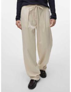 შარვალი Vero Moda - VMISOLDE MW WIDE BELT PANT