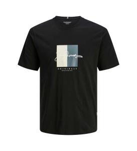 მაისური Jack&Jones - JORFREDERIKSBERG BOX SCRIPT TEE SS CN LN