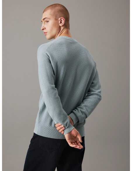 კაცის სვიტერი CALVIN KLEIN JEANS - CASUAL TEXTURE SWEATER