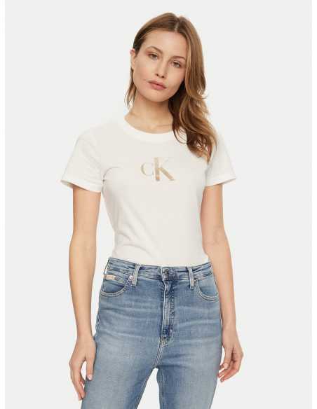 მაისურები CALVIN KLEIN JEANS - GRADIENT CK SLIM TEE