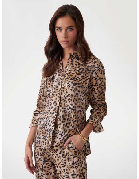 პერანგი GUESS - ENORA EQUIPMENT SHIRT