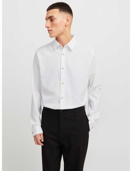 პერანგი Jack&Jones - JJPIERRE SLUB SHIRT LS