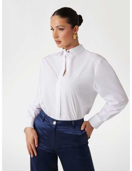 პერანგი MARCIANO BY GUESS - TYRA LS OVER SHIRT