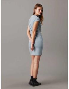 კაბა CALVIN KLEIN JEANS - WASHED CAP SLEEVE DRESS
