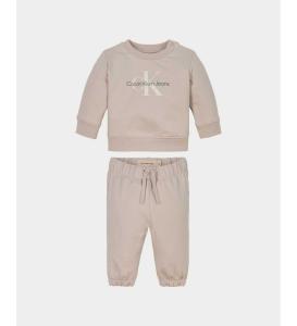 შარვალი CALVIN KLEIN JEANS - MONOGRAM CN SWEATSHIRT SET