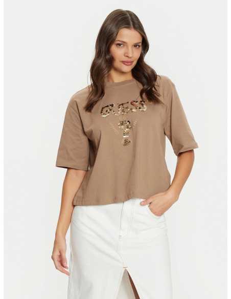 მაისურები GUESS - AURLIE BOXY TEE