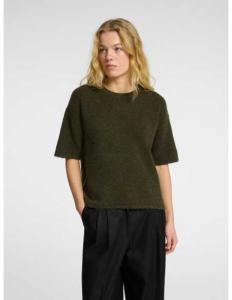 მაისურები SELECTED FEMME - SLFMALINE-LILIANA 2/4 KNIT O-NECK NOOS