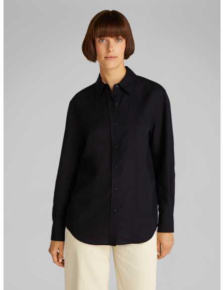 პერანგი CALVIN KLEIN - LINEN BLEND LS REGULAR SHIRT