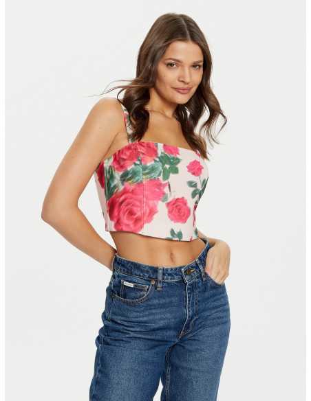 პერანგი GUESS - RAISSA BUSTIER TOP