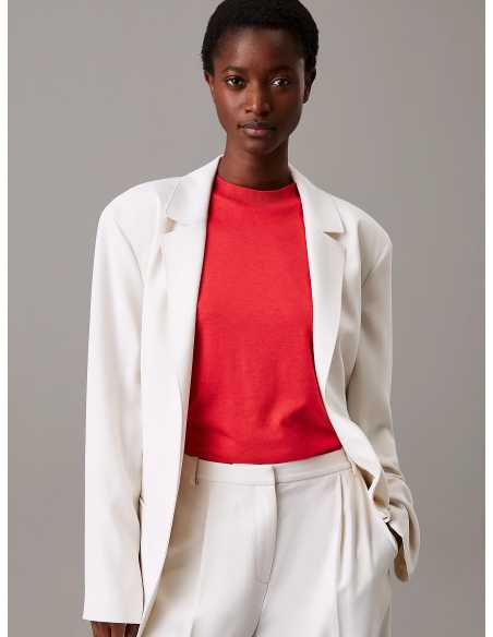 პიჯაკი CALVIN KLEIN - TRAVEL TWILL BELTED BLAZER