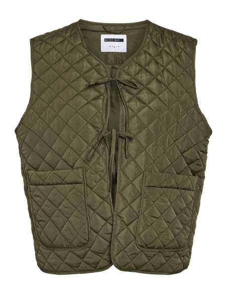 ქურთუკი Noisy May - NMIRIS QUILTED BOW VEST FWD