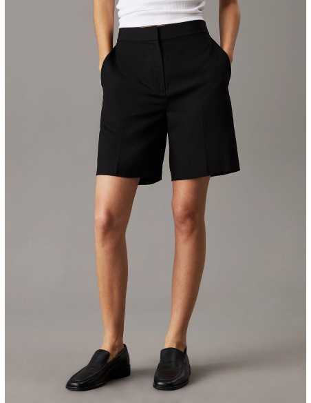 შორტი CALVIN KLEIN - LINEN BLEND SHORTS