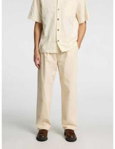 ჯინსი SELECTED HOMME - SLH220-LOOSE KOBE PLEAT 5511 ECRU JNS