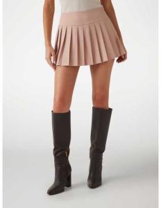 ქვედაბოლო GUESS - MATEA MINI PLEAT SKIRT