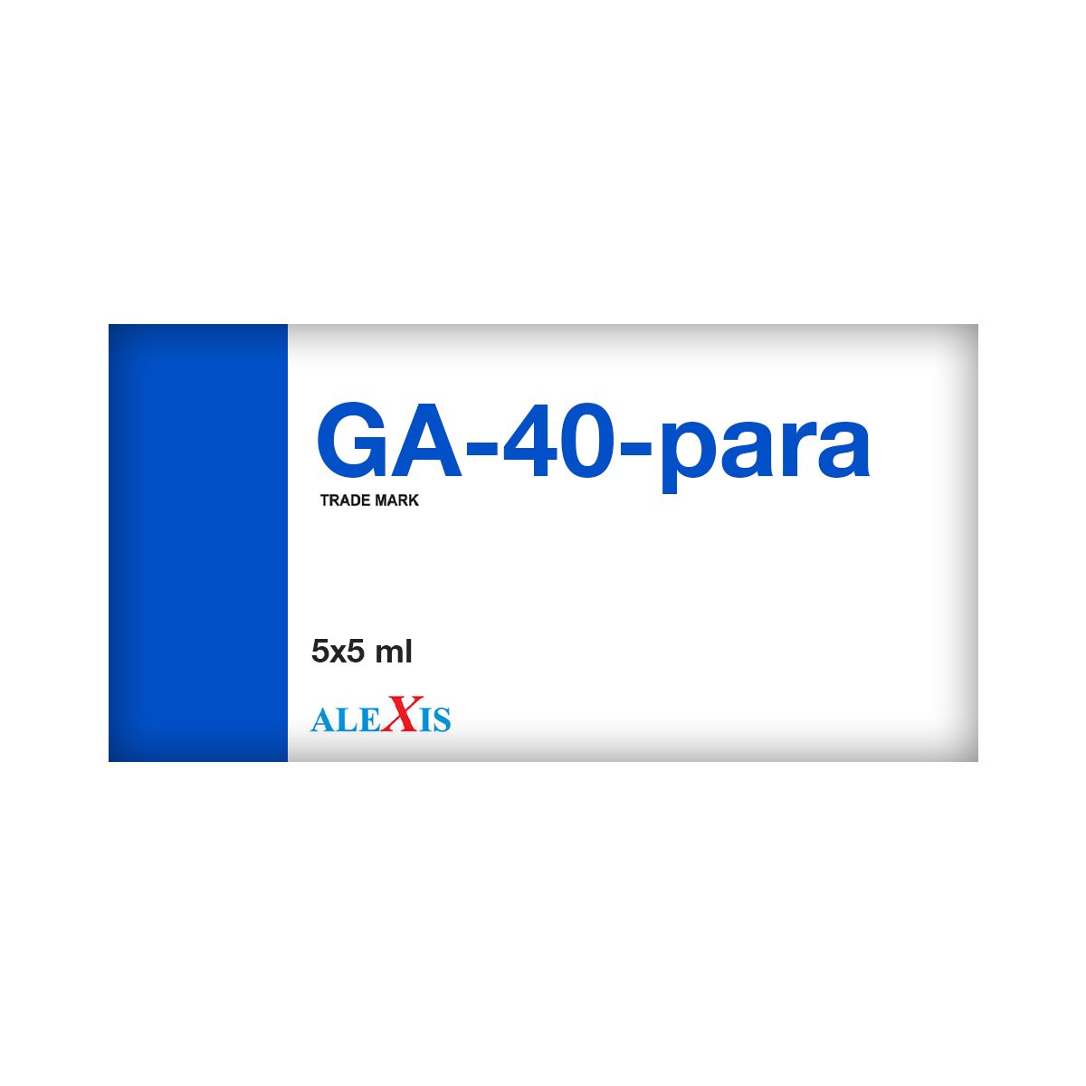 გა-40 - GA-40 პარა საინფუზიო ხსნარი 5მლ 5 ფლაკონი