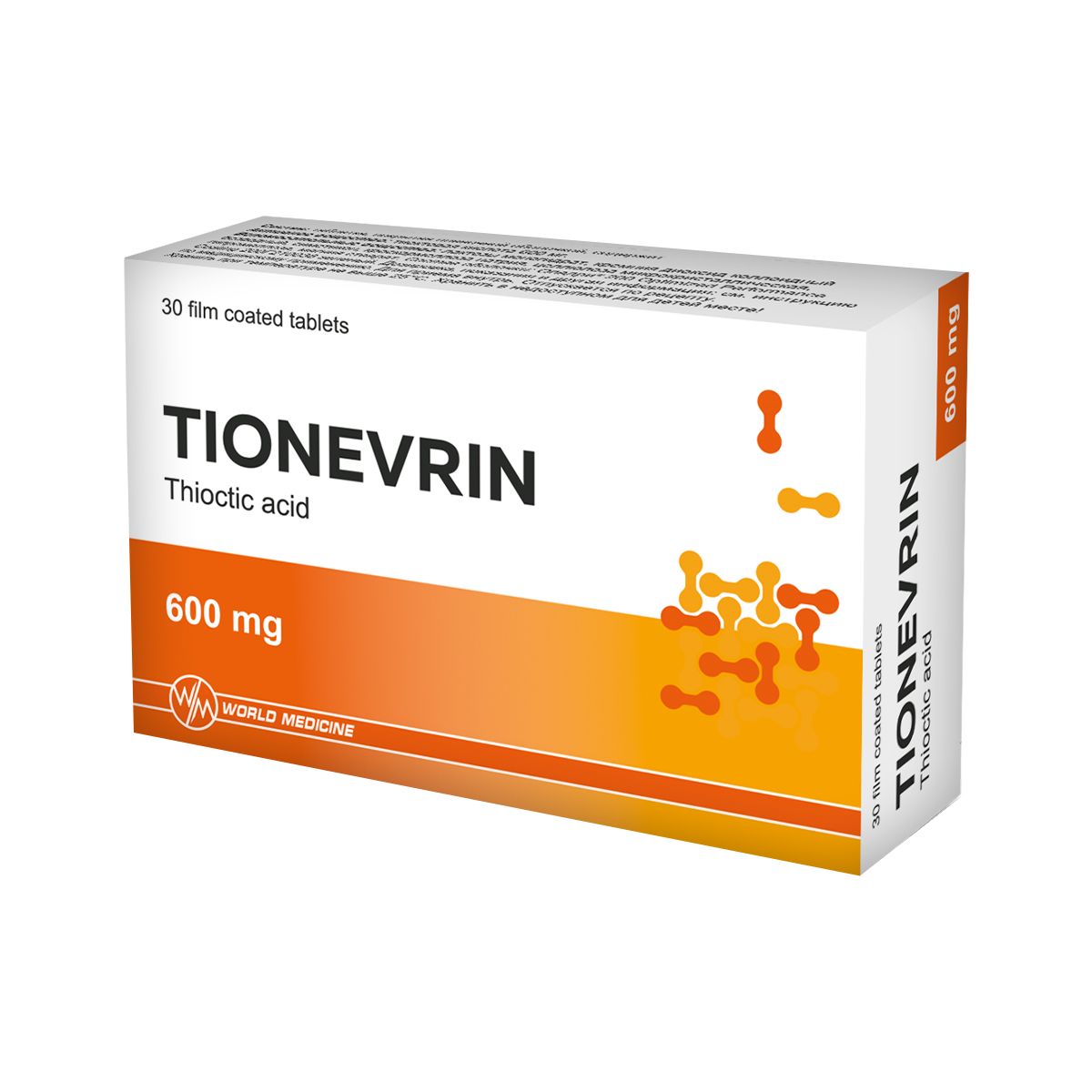 თიონევრინი - Thionerv 600მგ 30 ტაბლეტი 