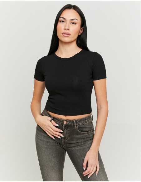 მაისურები Tally Weijl - Floral Basic T-Shirt