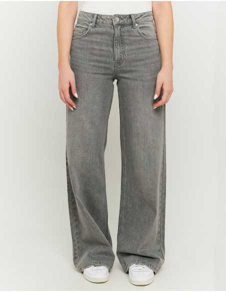 ქალის ჯინსი Tally Weijl - High Waist Wide Leg Jeans