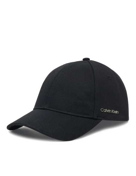 ქალის კეპი CALVIN KLEIN - CALVIN KLEIN COTTON TWILL CAP