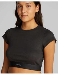მაისურები CALVIN KLEIN - RIB CROP TEE
