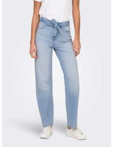 ქალის ჯინსი ONLY - ONLMADDIE EX HW WIDE BELT RW DNM TAI