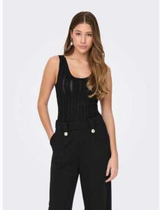 მაისურები ONLY JDY - JDYBEAUTY S/L GLITTER STRUC TOP KNT