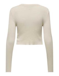 მაისურები ONLY - ONLNEW MEDDI LS O-NECK CROPPED CC KNT
