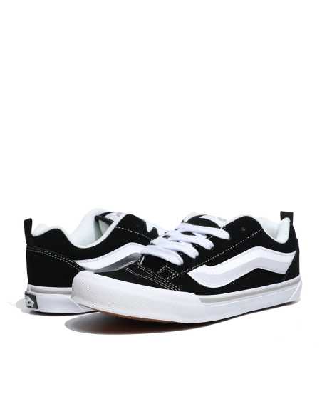 ბავშვის სპორტული ფეხსაცმელი VANS - Knu Skool BLACK/WHITE