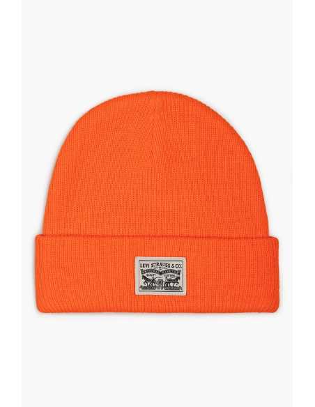 ქალის ქუდი Levi's® - WOMENS BACKPATCH BEANIE - NEON