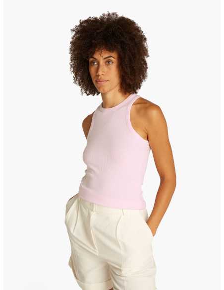 მაისურები Tommy Hilfiger - SLIM 5X2 RIB TANK TOP NS