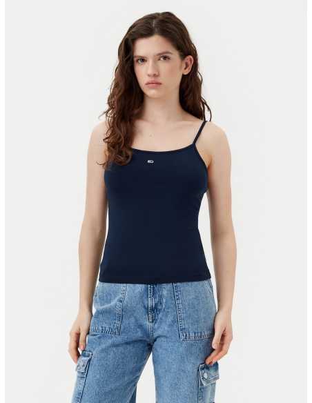 მაისურები Tommy Jeans - TJW ESSENTIAL STRAP TOP EXT