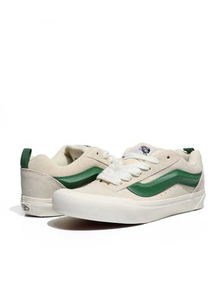 კედები VANS - Knu Skool VINTAGE SUEDE WHITE/MULTI
