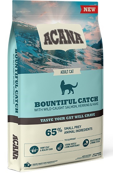 Acana, 4.5 კგ. მშრალი საკვები ზრდასრული კატებისთვის, ორაგულით