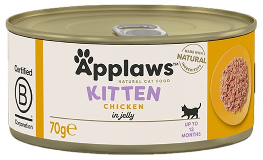 Applaws, 70 გრ. სველი საკვები კნუტისთვის, ქათმის მკერდით