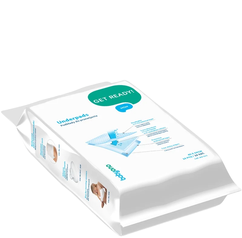 BabyOno ბავშვის გამოსაცვლელი დასაფენი პადი 10 ცალი