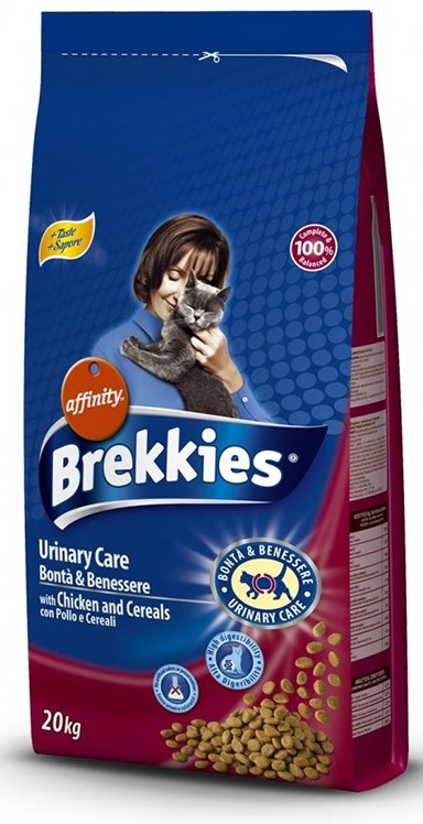 Brekkies, 20 კგ. მშრალი საკვები სტერილური კატებისთვის, ქათმით