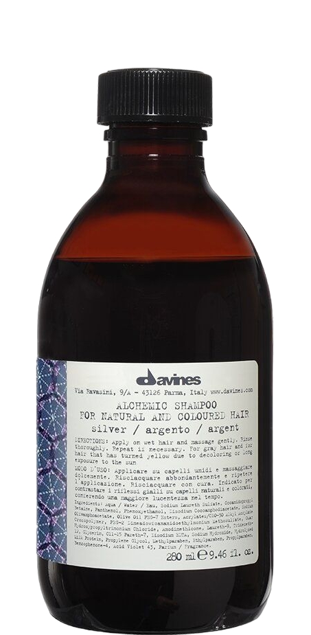 Davines Alchemic Silver შამპუნი ქერა თმისთვის 280 მლ