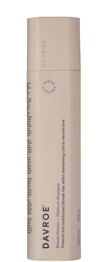 Davroe Blonde Senses Toning ქერა თმის შამპუნი 325 მლ