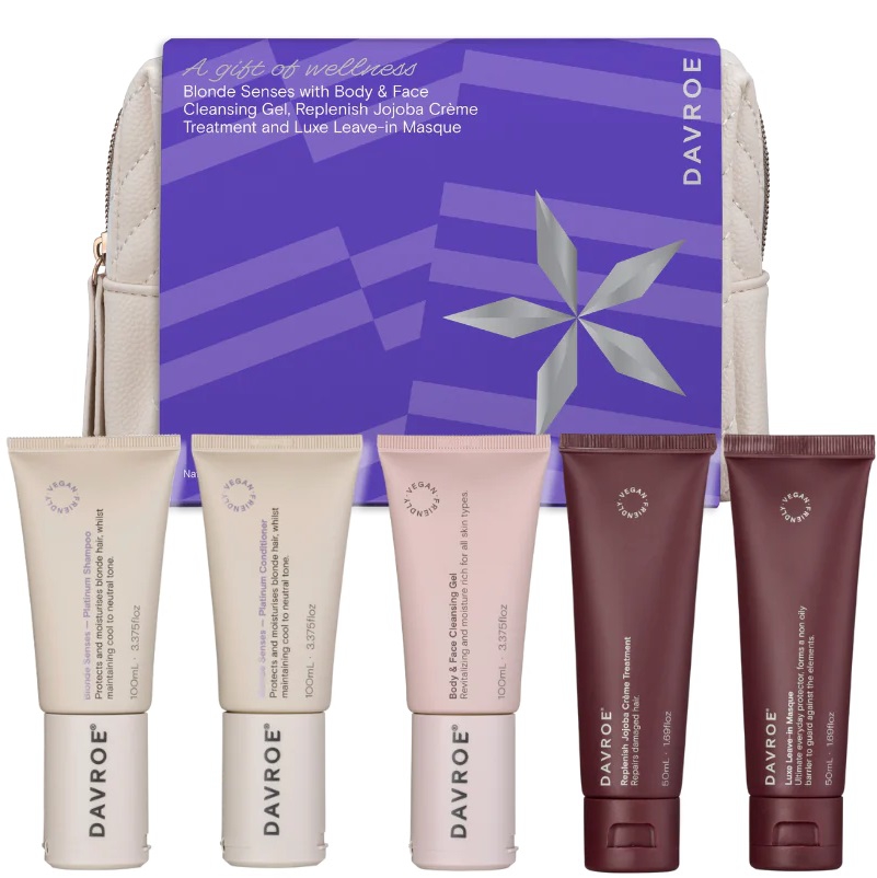 Davroe Blonde Travel სასაჩუქრე ნაკრები