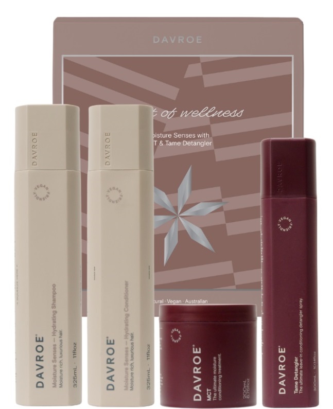 Davroe Moisture Quad თმის მოვლის ნაკრები