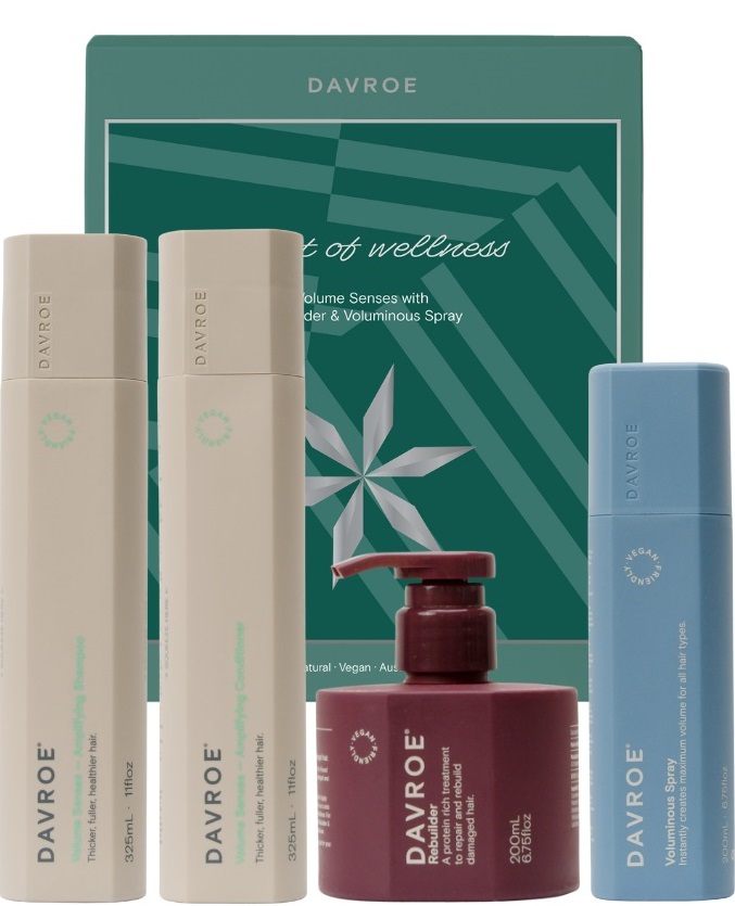 Davroe Volume Quad თმის მოვლის ნაკრები