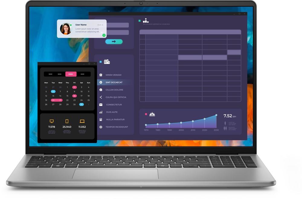 Dell Vostro 5640 Intel Core 5 120U 16 GB 1 TB 16" Laptop Gray